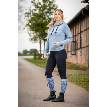 Moletom com capuz Bloomsbury HKM Azul cinzento