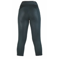 3/4-Leggings Mesh Style Silikon-Vollbesatz HKM Preto 3/4-Leggings Mesh Style Silikon-Vollbesatz HKM Preto