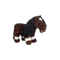 Pelúcia HKM Cuddle Pony Castanho escuro