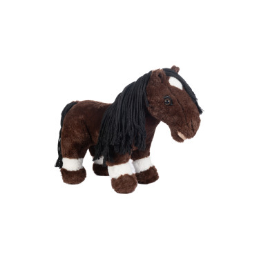 Pelúcia HKM Cuddle Pony Castanho escuro