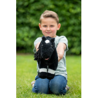 Pelúcia HKM Cuddle Pony Castanho escuro Pelúcia HKM Cuddle Pony Castanho escuro