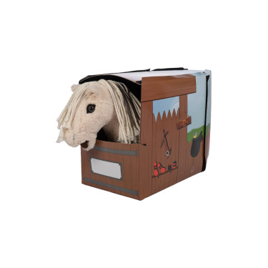 Pelúcia HKM Cuddle Pony Castanho claro Pelúcia HKM Cuddle Pony Castanho claro