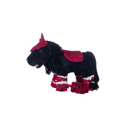 Conjunto de equitação Cuddle Pony HKM Vermelho Conjunto de equitação Cuddle Pony HKM Vermelho