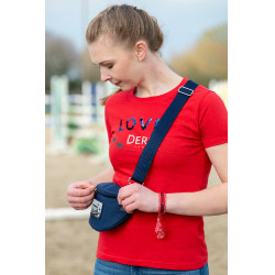 Bolsa de cintura HKM Derby Azul escuro