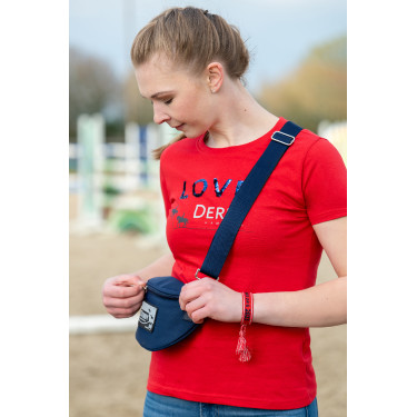 Bolsa de cintura HKM Derby Azul escuro