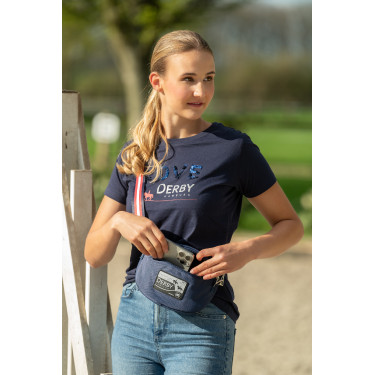 Bolsa de cintura HKM Derby Azul escuro