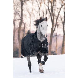 Cobertura highneck Innsbruck 400g HKM Preto Cobertura highneck Innsbruck 400g HKM Preto