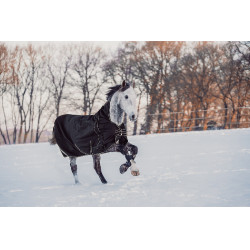 Cobertura highneck Innsbruck 400g HKM Preto Cobertura highneck Innsbruck 400g HKM Preto