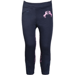 Legging HKM Pink Pony com reforços de silicone Legging HKM Pink Pony com reforços de silicone
