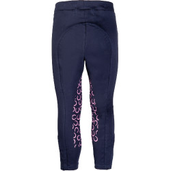 Legging HKM Pink Pony com reforços de silicone Legging HKM Pink Pony com reforços de silicone