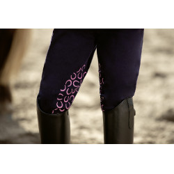 Legging HKM Pink Pony com reforços de silicone Legging HKM Pink Pony com reforços de silicone