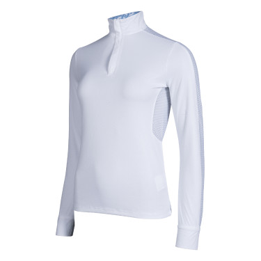 Camiseta funcional Hunter de manga longa HKM Branco Camiseta funcional Hunter de manga longa HKM Branco