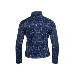 T-shirt técnico HKM Bria de mangas compridas Azul escuro T-shirt técnico HKM Bria de mangas compridas Azul escuro