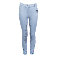 Calças Bria com reforços de silicone HKM Azul cinzento