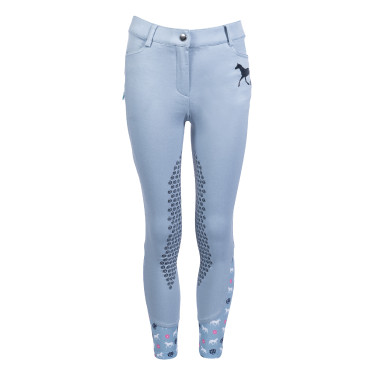Calças Bria com reforços de silicone HKM Calças Bria com reforços de silicone HKM