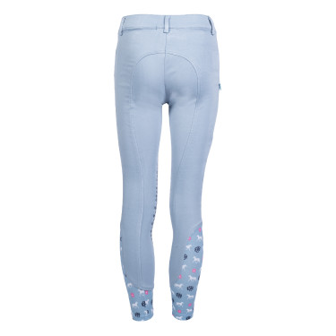 Calças Bria com reforços de silicone HKM Calças Bria com reforços de silicone HKM