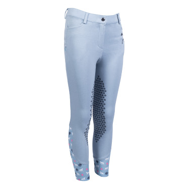 Calças Bria com reforços de silicone HKM Calças Bria com reforços de silicone HKM