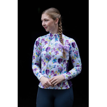 T-shirt funcional Lilac Flower HKM T-shirt funcional Lilac Flower HKM