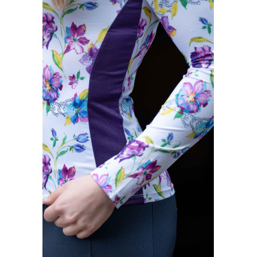 T-shirt funcional Lilac Flower HKM T-shirt funcional Lilac Flower HKM