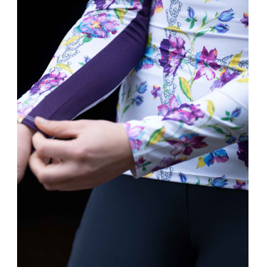 T-shirt funcional Lilac Flower HKM T-shirt funcional Lilac Flower HKM