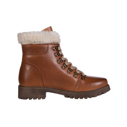Botas com atacadores Walker HKM Brandy Castanho