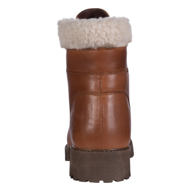 Botas com atacadores Walker HKM Brandy Castanho
