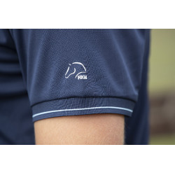 Polo voor heren Classico HKM Azul escuro