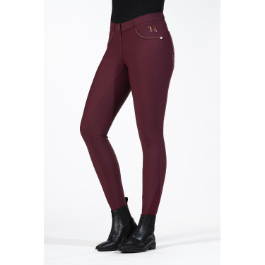 Calça Beagle com fundo de silicone integral HKM Calça Beagle com fundo de silicone integral HKM