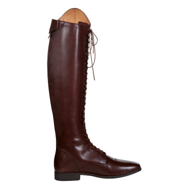 Botas Elegant Lace HKM Castanho