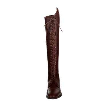 Botas Elegant Lace HKM Castanho
