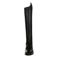 Botas Elegant Lace HKM Castanho Botas Elegant Lace HKM Castanho
