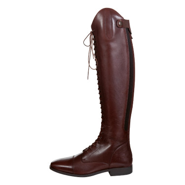 Botas Elegant Lace HKM Castanho