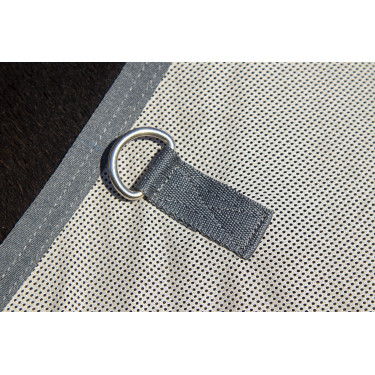 Capa anti-moscas Fringes Style com cobertura de pescoço removível HKM Capa anti-moscas Fringes Style com cobertura de pescoço removível HKM