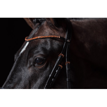 Bridão Rosegold Glamour Style HKM Preto / dourado rosa