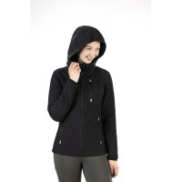 Casaco softshell Sport HKM Feminino e Infantil Azul escuro Casaco softshell Sport HKM Feminino e Infantil Azul escuro