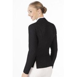 Casaco de competição Mesh Linda HKM Preto