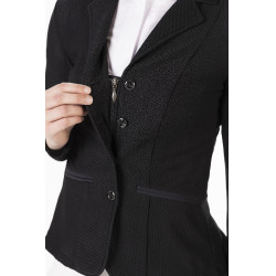 Casaco de competição Mesh Linda HKM Preto