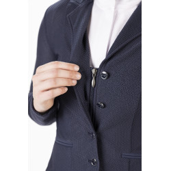 Casaco de competição Mesh Linda HKM Azul escuro