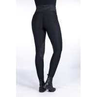 Legging Edinburgh Shape com reforços de silicone HKM Preto
