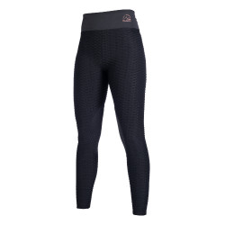 Legging Edinburgh Shape com reforços de silicone HKM Preto