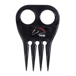 Kit de tranças para crina HKM Preto