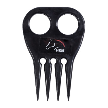 Kit de tranças para crina HKM Preto