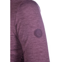 Camiseta de manga comprida com gola alta Arctic Bay HKM Lilás escuro Violeta