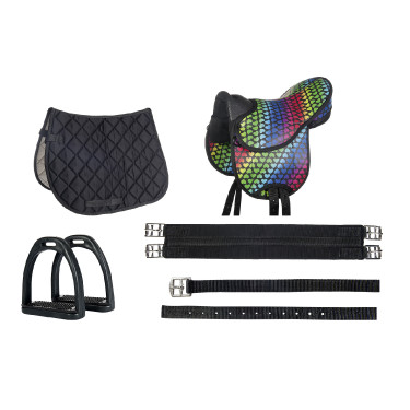 Sela para Shetland set Colourful HKM Sela para Shetland set Colourful HKM