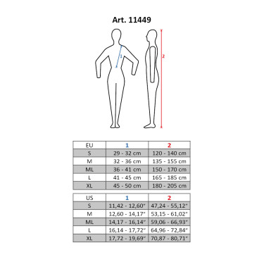 Protetor de costas Softec HKM Preto