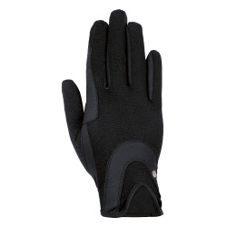 Luvas Grip Mesh HKM Preto
