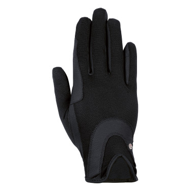 Luvas Grip Mesh HKM Preto