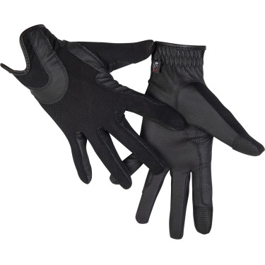 Luvas Grip Mesh HKM Preto