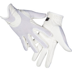 Luvas Grip Mesh HKM Branco Luvas Grip Mesh HKM Branco