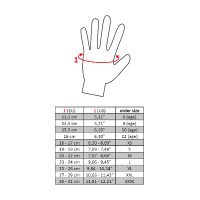 Gants Grip Mesh HKM Blanc Gants Grip Mesh HKM Blanc